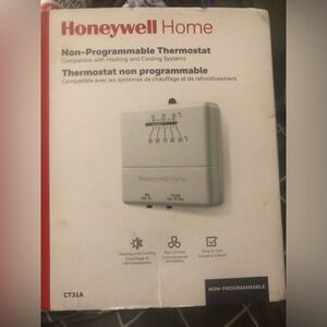 HONEYWELL NON-PROGRAMMABLE THERMOSTAT CT31A
